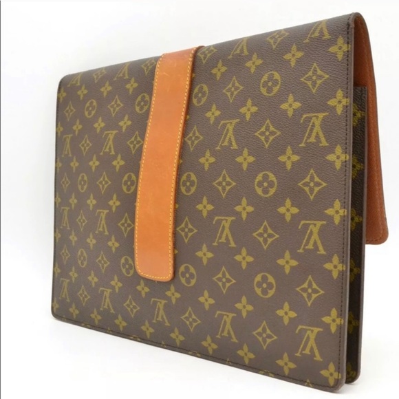 🔥❤️Auth Louis Vuitton Clutch Business Unisex Case - Picture 3 of 12